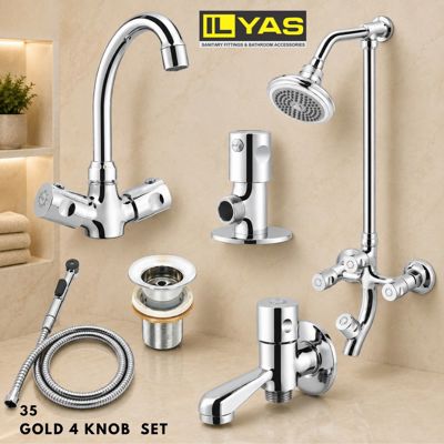 Gold 4 Knob Set